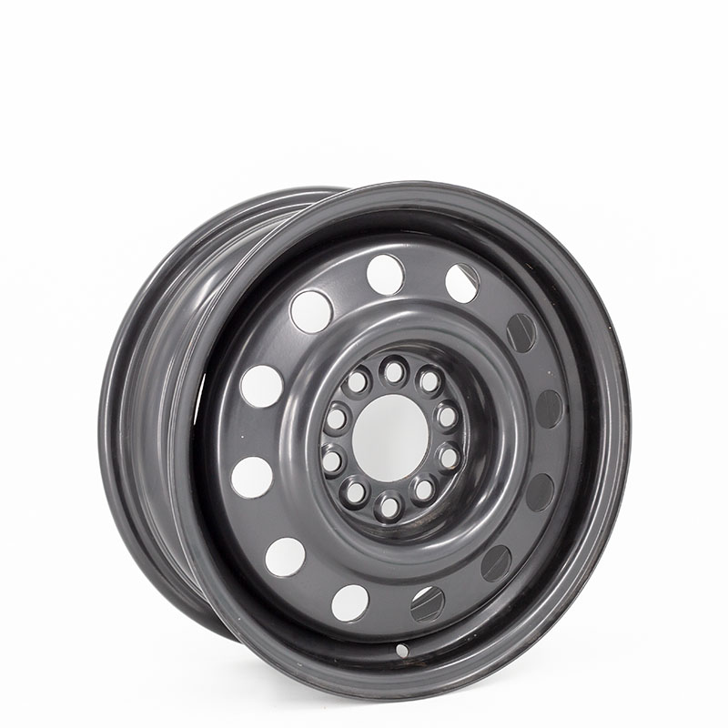 SNOW WHEEL 15X6 5-4.255-4.5 MATTE BLACK